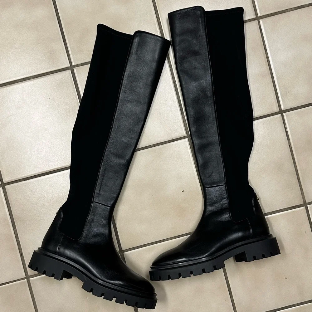NEW Stuart Weitzman 5050 OTK Over the Knee Boots - Picture 3 of 12